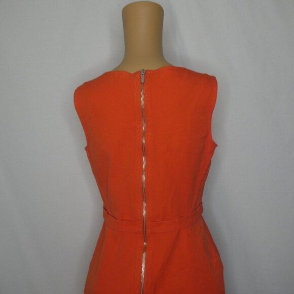 Julia Jordan Sleeveless Stud Mini Dress Orange Tangerine - Picture 10 of 14